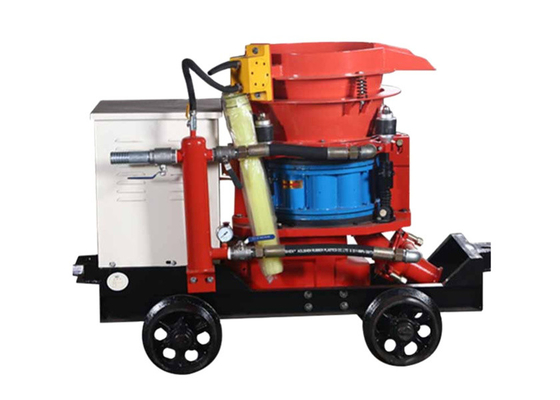 Red 5M3 / H Small Gunite Machine Diesel Portable Gunite Equipment