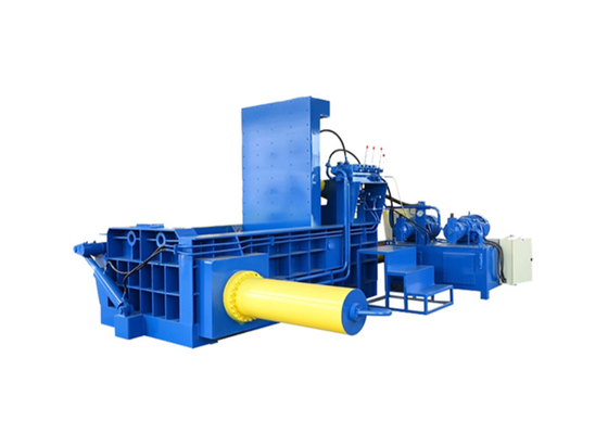 Prasa hydrauliczna 11kw Pozioma aluminiowa prasa do złomu